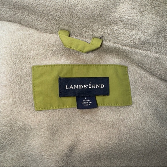 Women’s Lands’ End Insulated Coat Detachable Hood Size Large - Picture 4 of 8